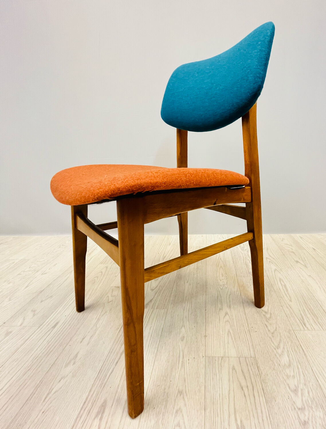 Four middle century chairs