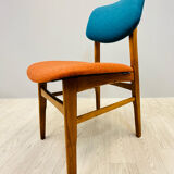 Four middle century chairs