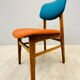 Four middle century chairs