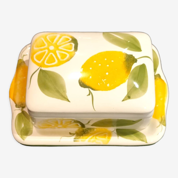 Beurrier décor citron