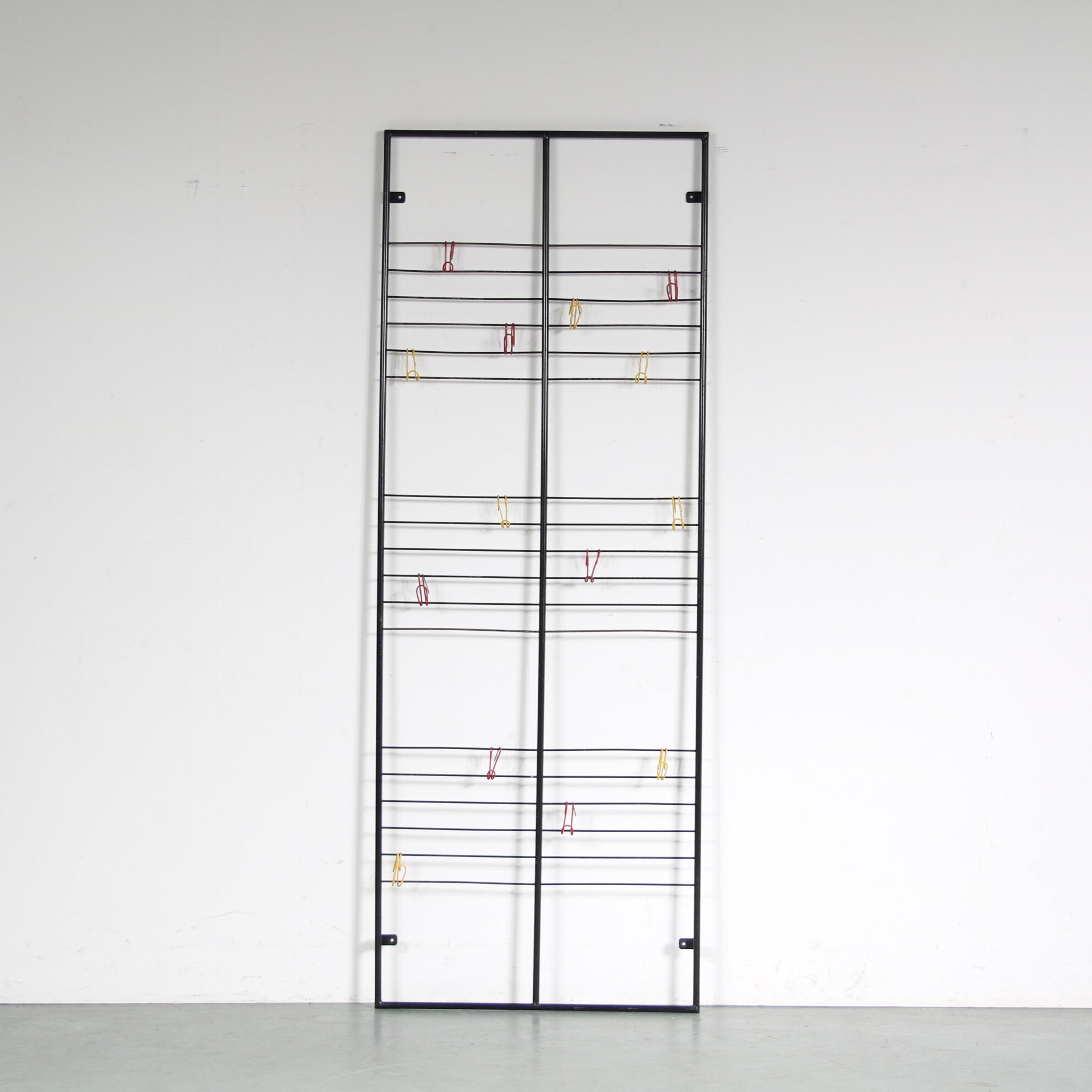 1950s Tone Ladder coat rack by Coen de Vries for Devo, Netherlands