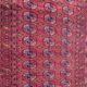 Old Turkmen bukhara handmade handmade wool rug 120x164 cm