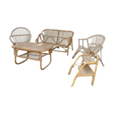 Rattan lounge set