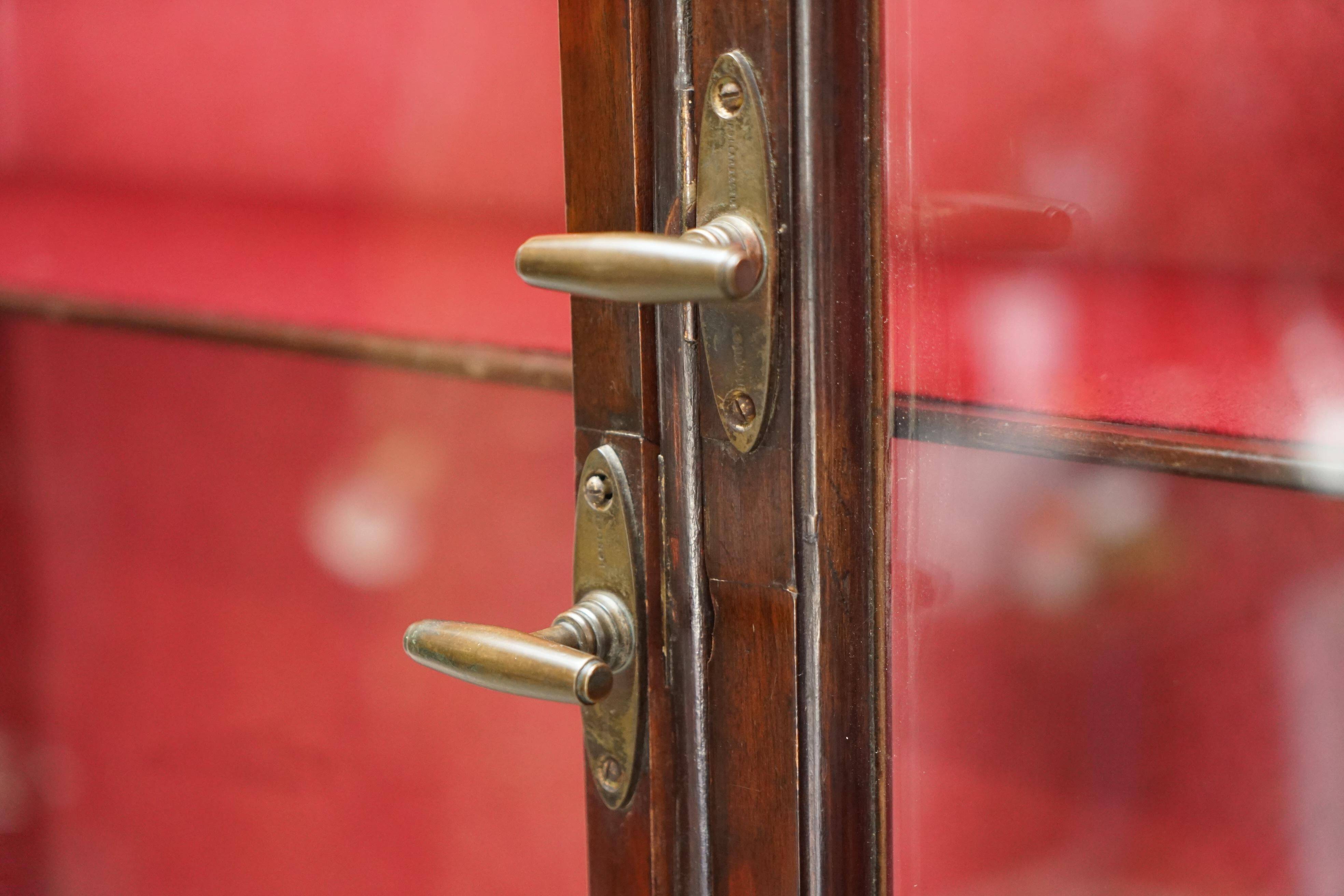 Large display cabinet in Victorian apothecary style.