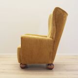 Mustard armchair, Scandinavian design, production: Denmark