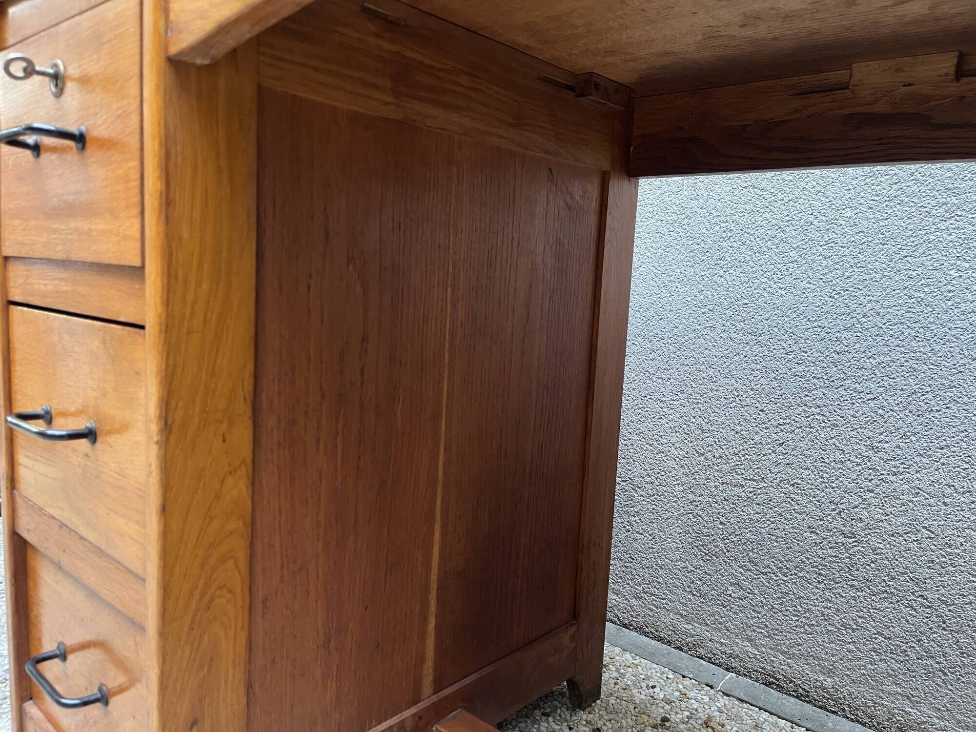 Vintage oak desk