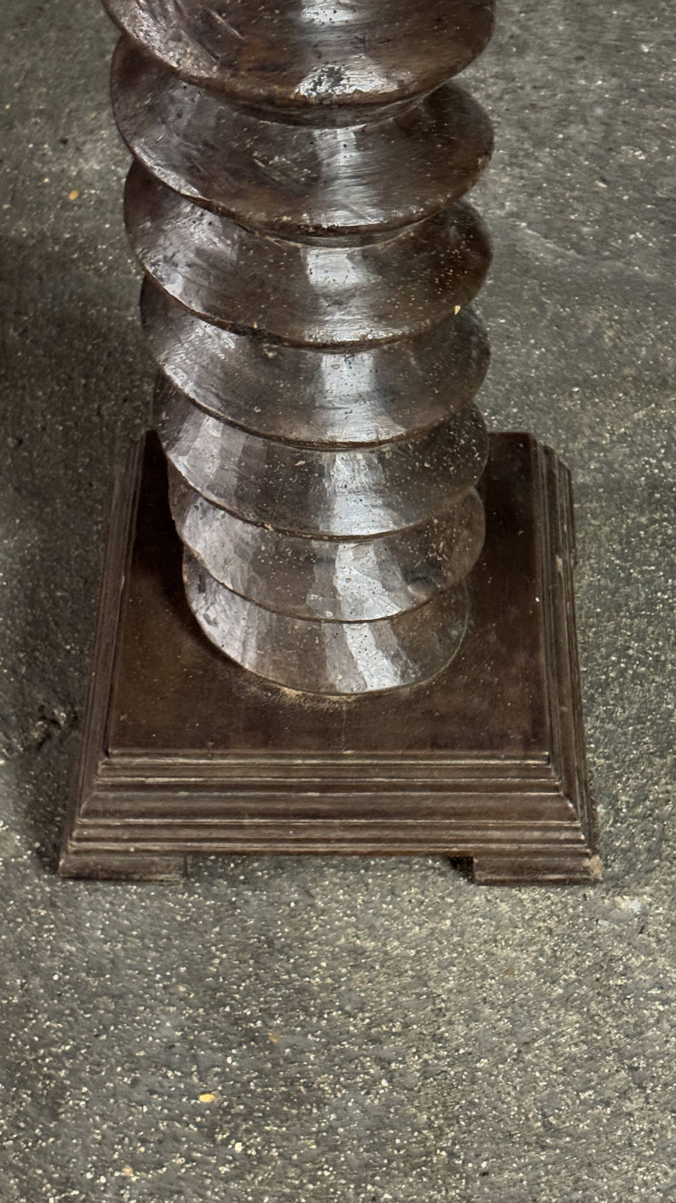 Large column screw press