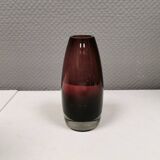 Timeless, mouth-blown glass vase, number 1365 by Tamara Aladin for Riihimäen Lasi Oy Finland 1960s