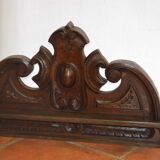 Pediment solid oak