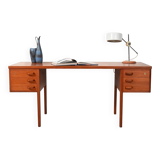 Teak desk by Nanna & Jørgen Ditzel