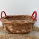 Miniature rattan basket from the 70s