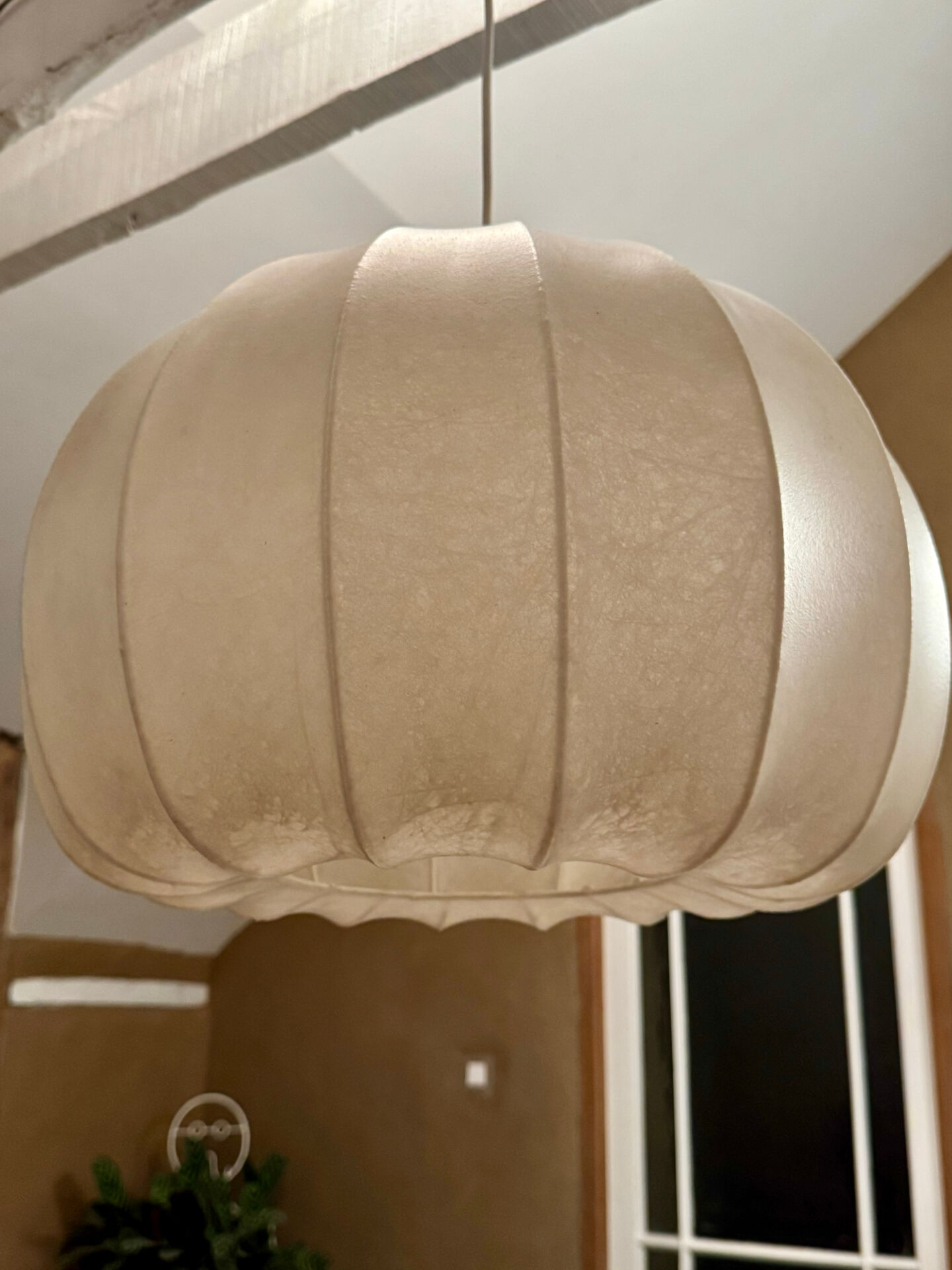 Large "Cocoon" pendant – Design by Goldkant Leuchten (1960s)