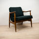 GFM-87 Beech and Fabric Armchairs by Juliusz Kędziorek for Gościcińskie Fabryki Mebli, 1960s, Set of