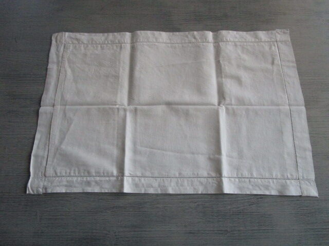 Old cotton pillowcase :66x44cm