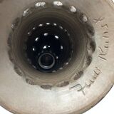 Brutalist ceramic pendant from the mid-century modern period by Judi Kunst.