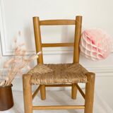 Vintage mulched child chair