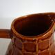 Saint Clément pitcher, rope pattern, vintage 1950s
