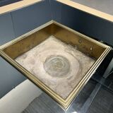 Vintage lacquer coffee table by Alain Delon for Maison Jansen, 1970s