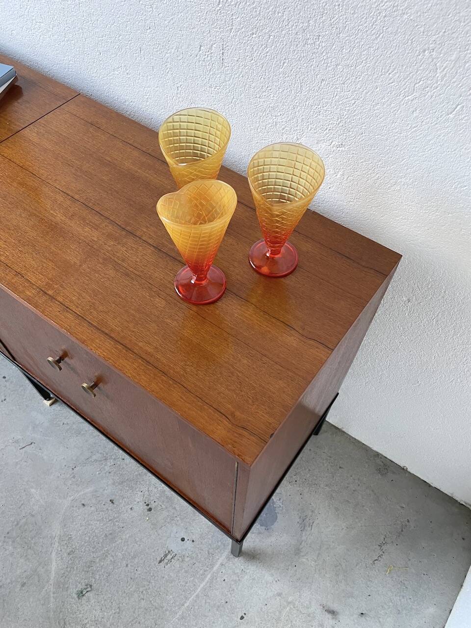 Vintage 50s modernist sideboard