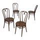 Ensemble de 4 chaises bistrot