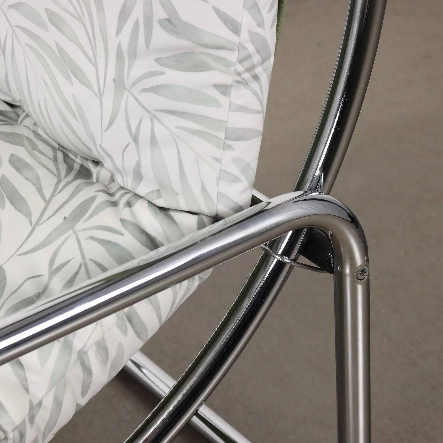 Fauteuil vintage Jungle Collection en velours, Italie, années 1960