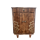 Art Deco sideboard with rounded doors