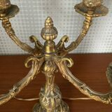 Bronze candelabra