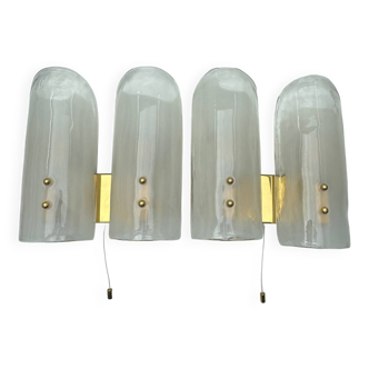 Wall lamps Kalmar ice glass