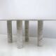 Mario Bellini Italian Carrara Marble Oval Dining Table for Cassina, 70s