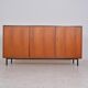 Teak row 3 Scandinavian doors dating from the 60s