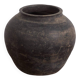 Antique wabi sabi ceramic vase (c.1900) #4
