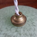 Vintage glass suspension Clichy