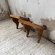 Paire de chevets muraux modernistes constructivistes