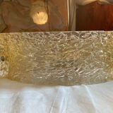 Worked glass wall lamp