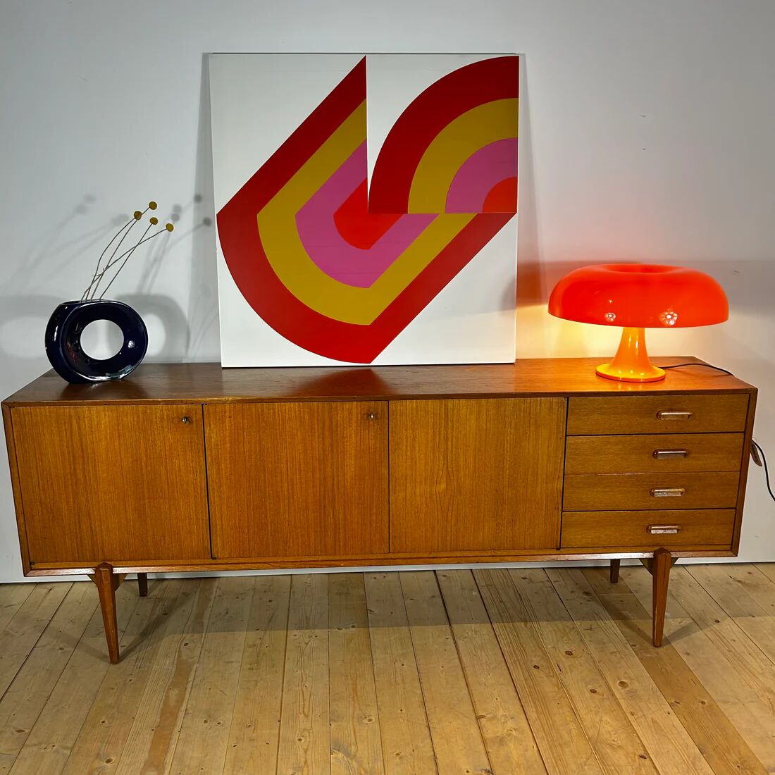 Teak sideboard, 1960s