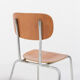 Set of 4 Danish school chairs from the 1960s