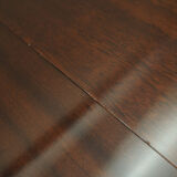 Round mahogany table, Danish design, 1970s, production: Denmark