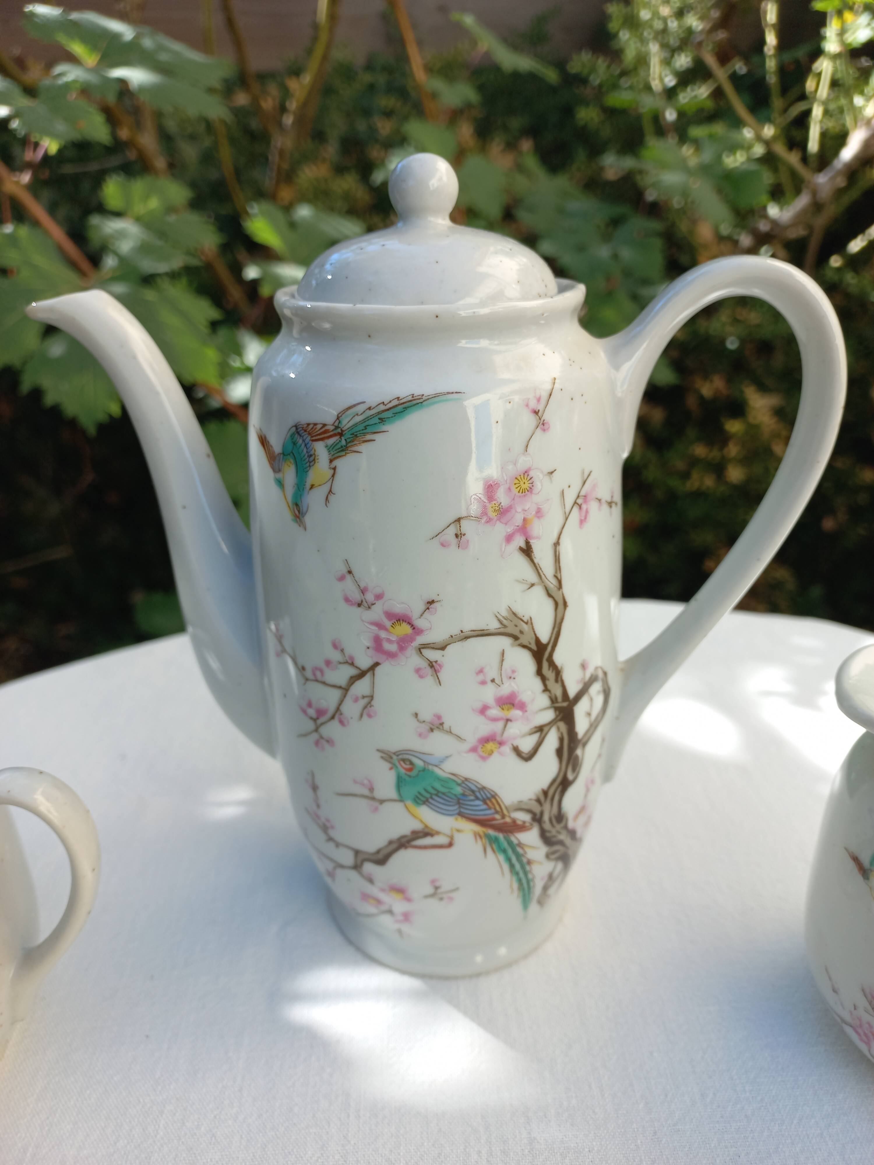 Ceramic coffee set