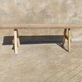 Small wooden bench