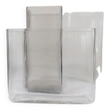 Midcentury Modern collection of ten "Ice" vases by Gullaskruf, Sweden, 1960s.