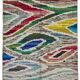 Handwoven Turkish Recycled Boho Rug 177 cm x 260 cm