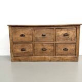 Six-drawer workshop cabinet