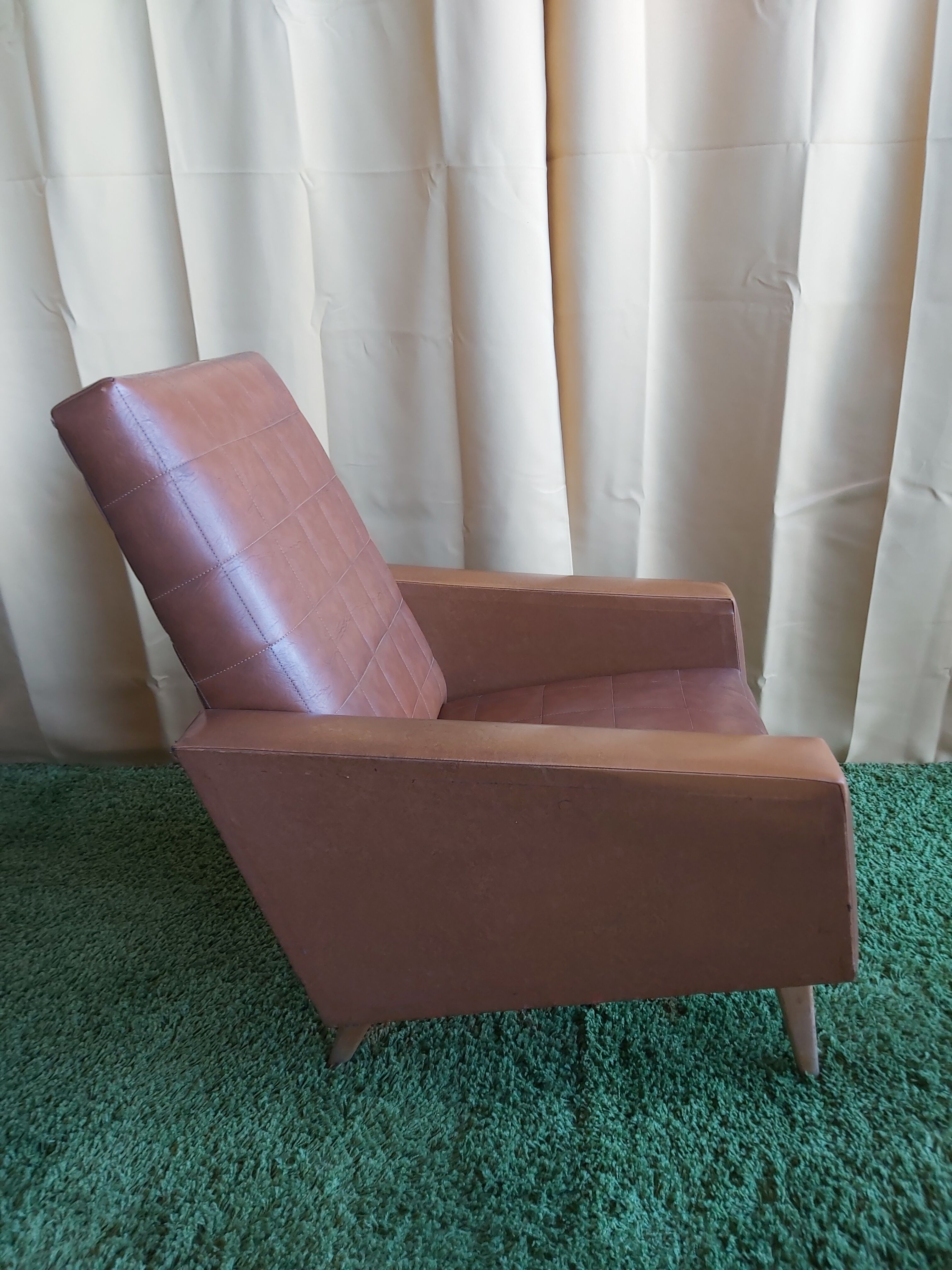 Vintage skai armchair from the 50s/60s