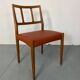 Chaises de salle à manger danoises en teck et cuir du milieu du siècle par Johannes Andersen pour Uldum Møbelfabrik, années 1950, lot de 4