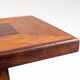 Art Deco pedestal column in wood with geometric marquetry, France, 1920s