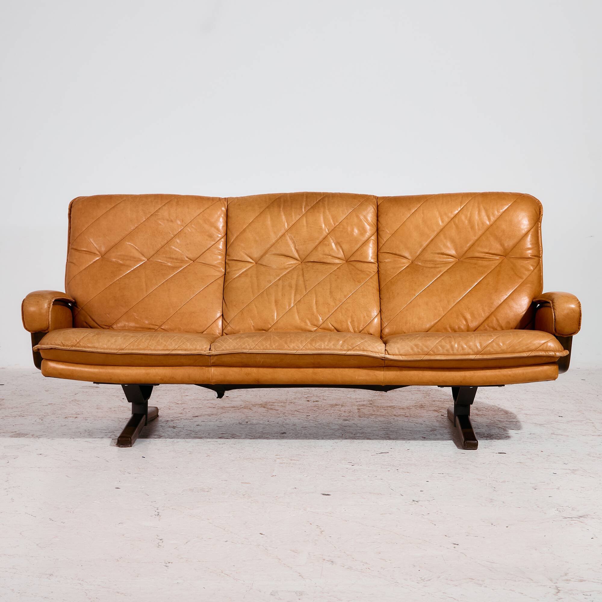 Leather sofa set, Set of 4
