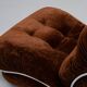 Italian Corolla Lounge Chair by I.P.E 1970s