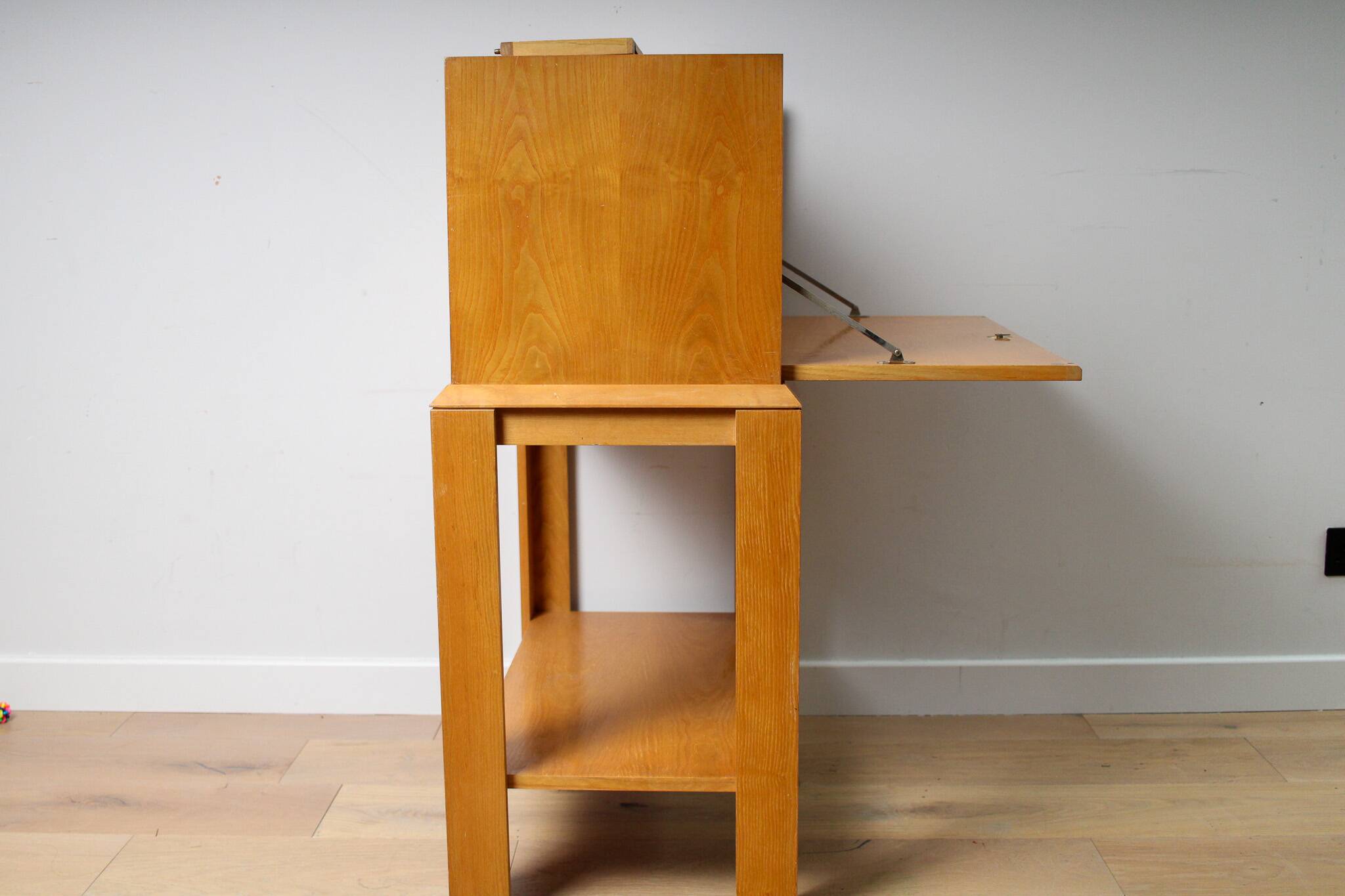 Vintage Mid-century Remploy writing desk/bureau in Ash