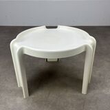 Giotto Stoppino side table, Kartell, 70s, space age style