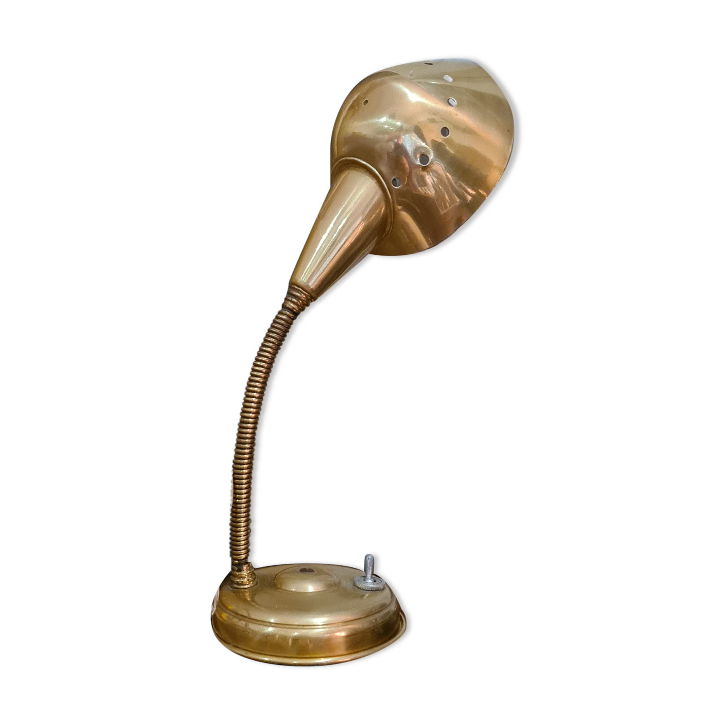 Table lamp 1950 brass design